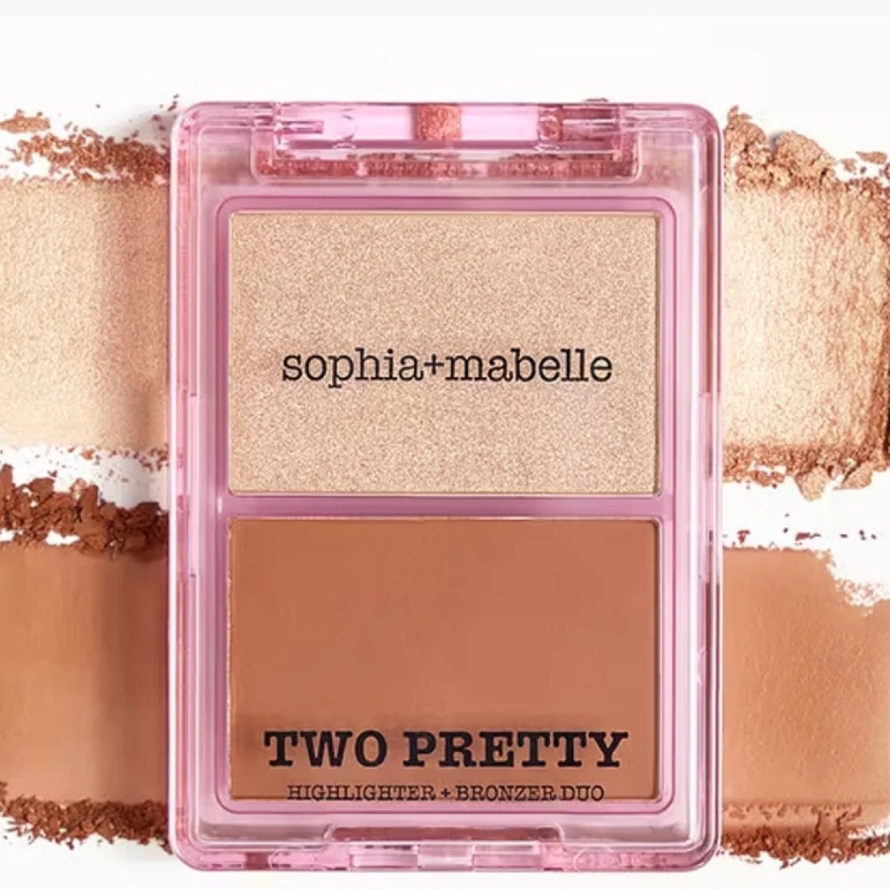 Sophia & Mabelle Two pretty Highlighter bronzer duo